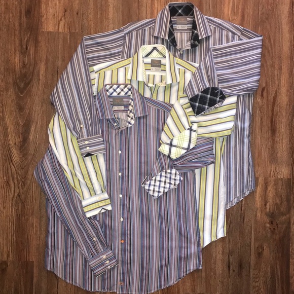 Thomas Dean Other - Thomas Dean - Button Up Very Fine Shirts 3 Pack-XL